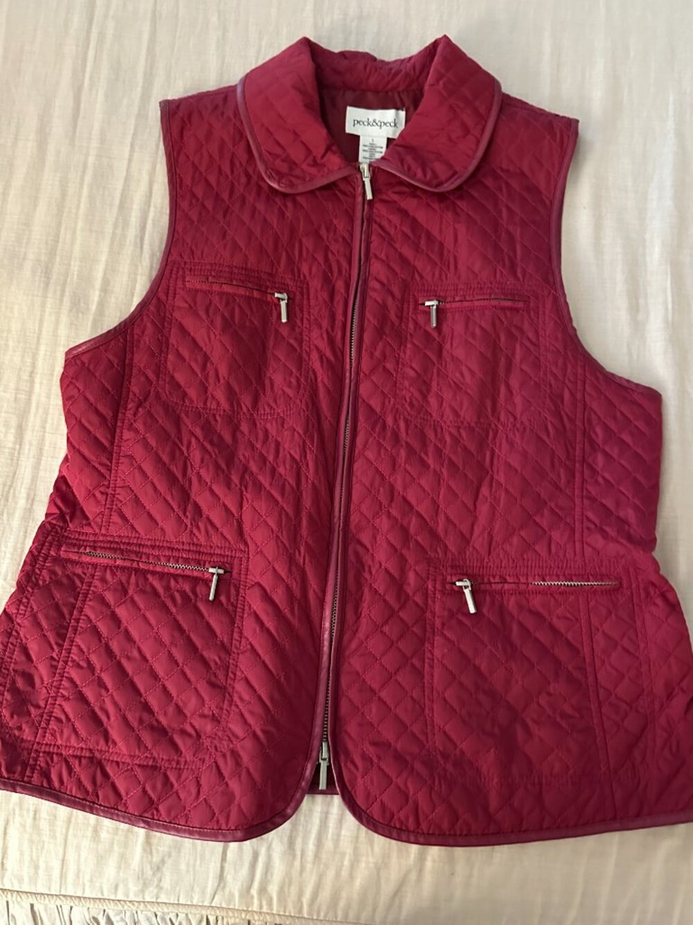 Thin Quilted Utility Vest